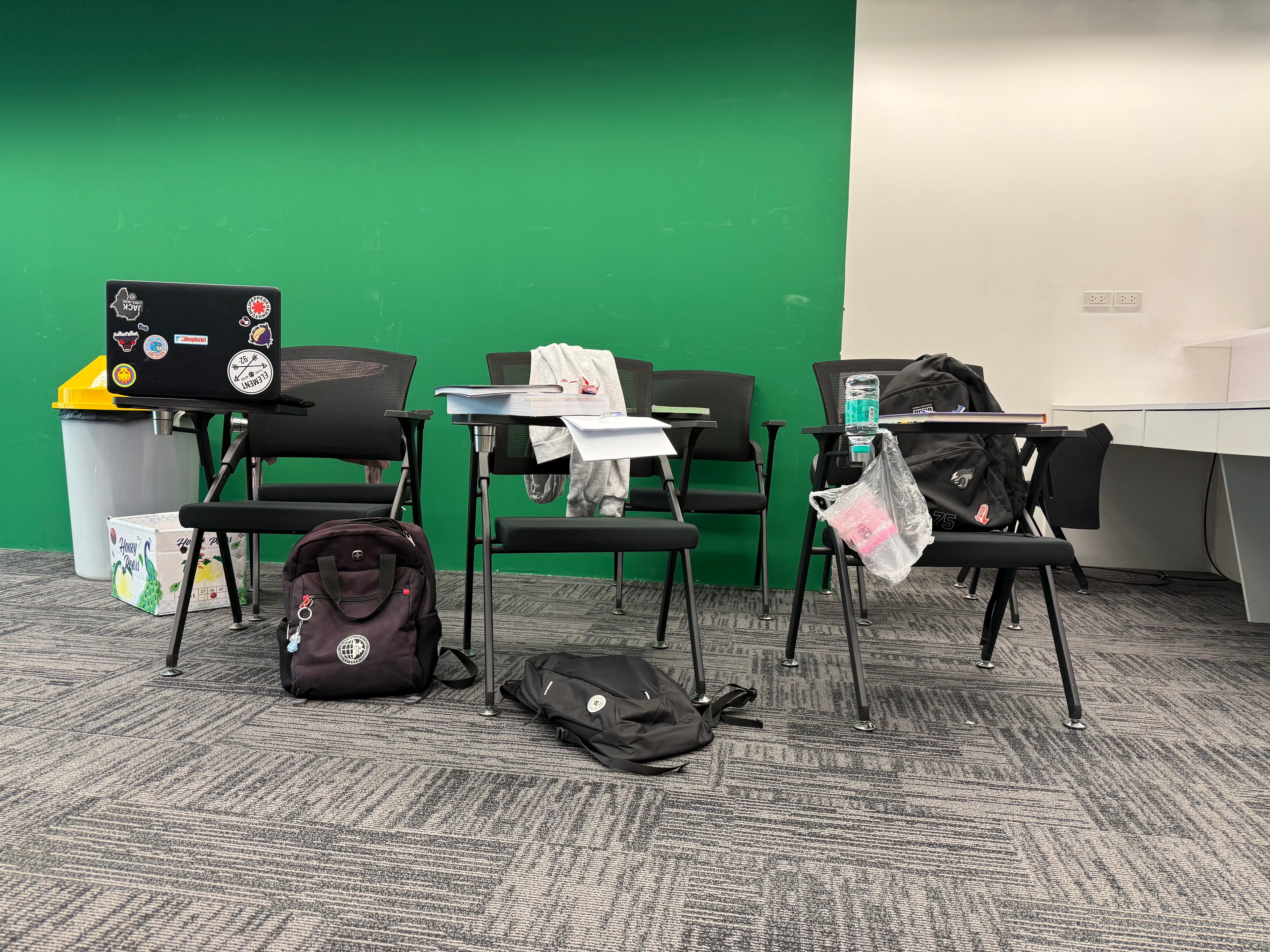 Example of a smaller TEFL training classroom in Thailand